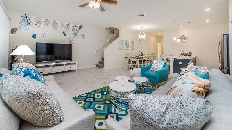 Modern 5 Bedroom Townhome In Champions Gate Resort Davenport 0*,  United States